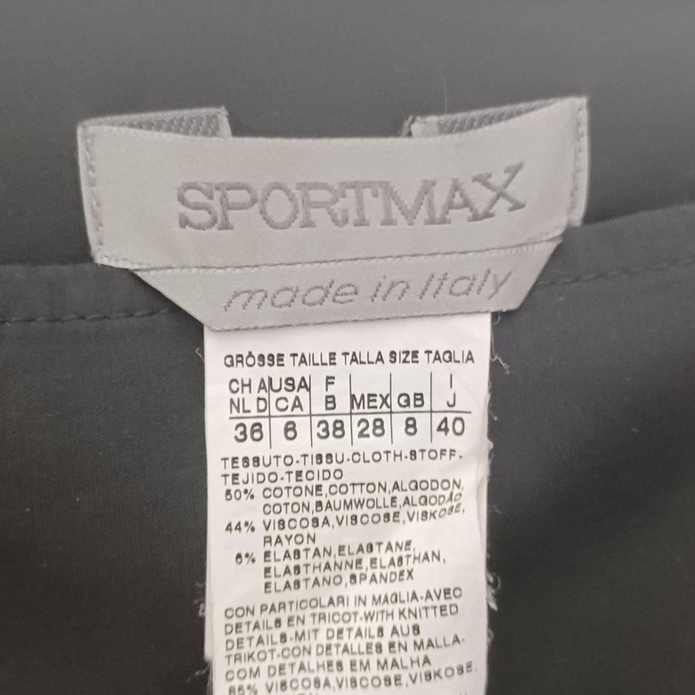 MaxMara Sportmax Black Dress - Picture 3 of 11
